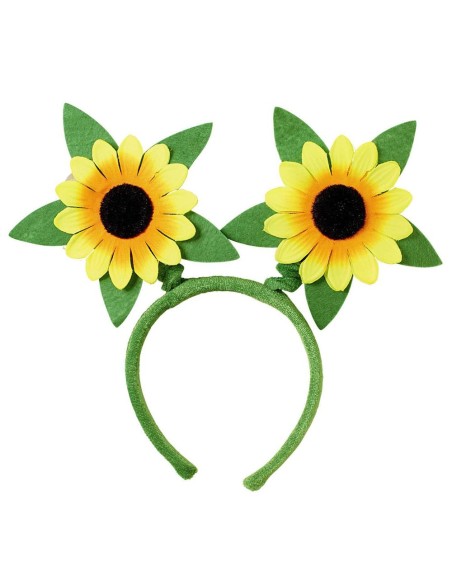 Serre-tête avec tournesols