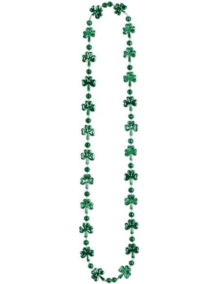Collier avec trèfles verts
