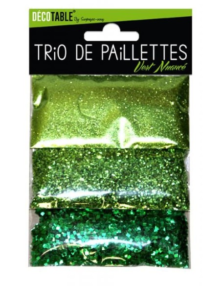 Trio de paillettes