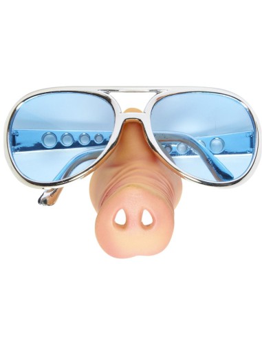 Lunettes avec nez de cochon