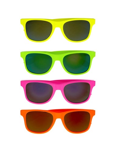 Lunettes fluo avec verres fumés