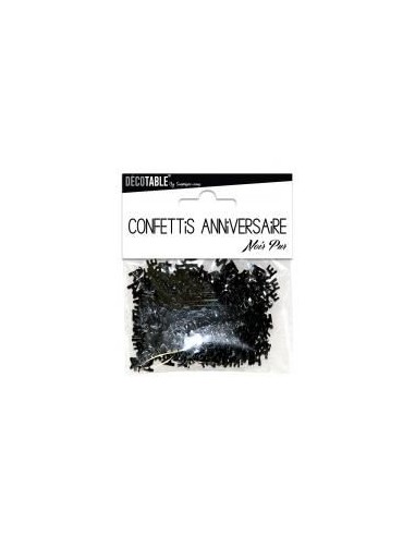 Confettis de table Joyeux Anniversaire