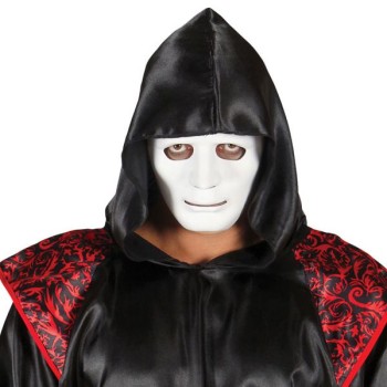 Masque blanc rigide