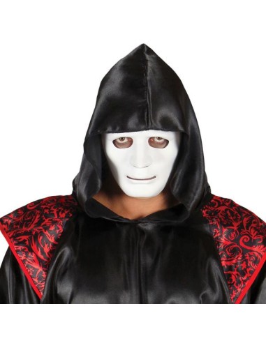 Masque blanc rigide