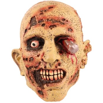 Masque zombie oeil percé