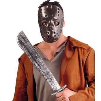 Masque avec machette