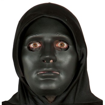 Masque noir rigide