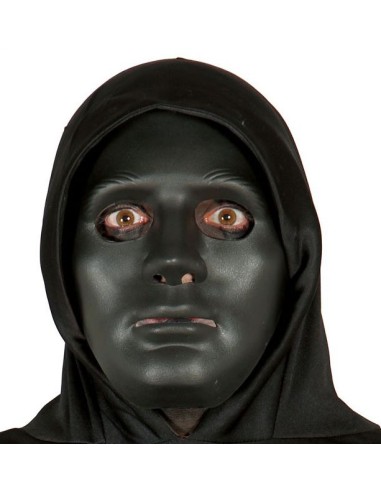 Masque noir rigide