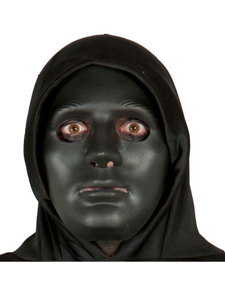 Masque noir rigide