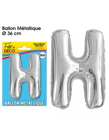 Ballon lettre H