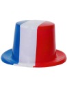 Haut de forme tricolore France