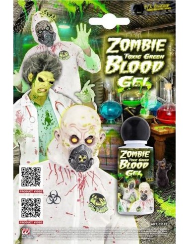 Gel sang vert zombie