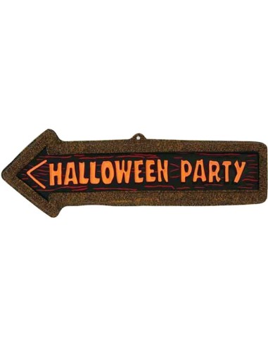 Panneau indicateur Halloween Party
