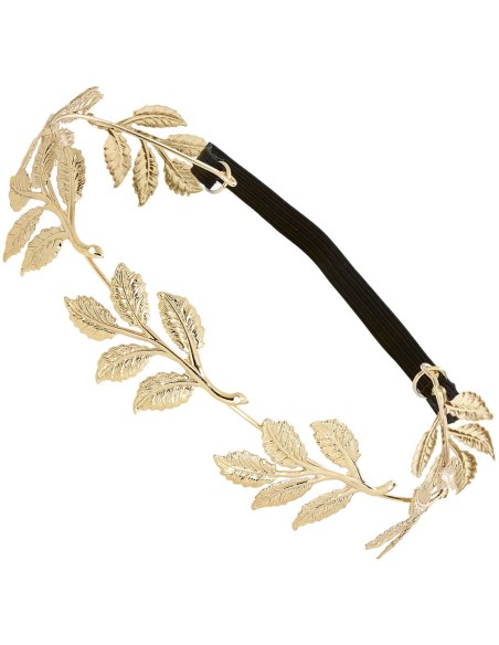 Couronne de lauriers dorés