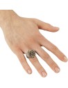 Bague avec tête de mort