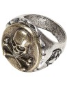 Bague avec tête de mort