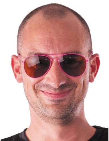Lunettes aviateur fluorecentes