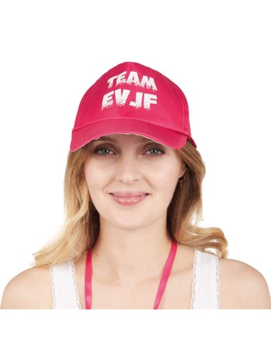 Casquette rose Team EVJF