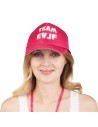 Casquette rose Team EVJF