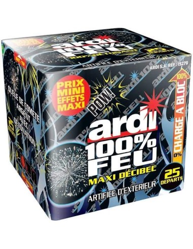 Artifice 100% feu maxi décibel
