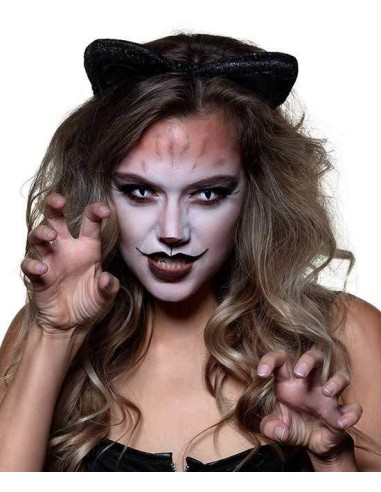 Lentilles freak rouge et noir