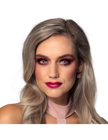 Lentilles femme fatale rose