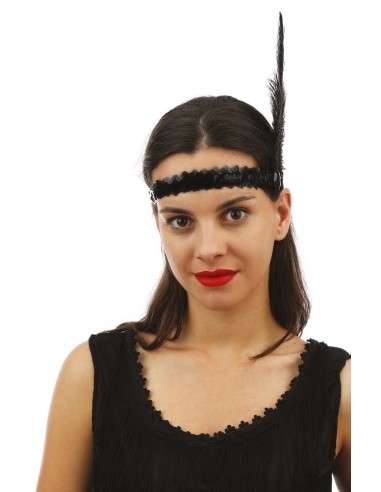 Bandeau charleston à sequins