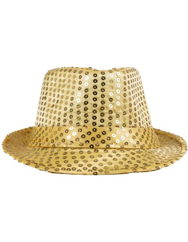 Chapeau borsalino à sequins