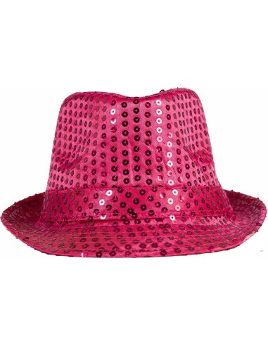Chapeau borsalino à sequins