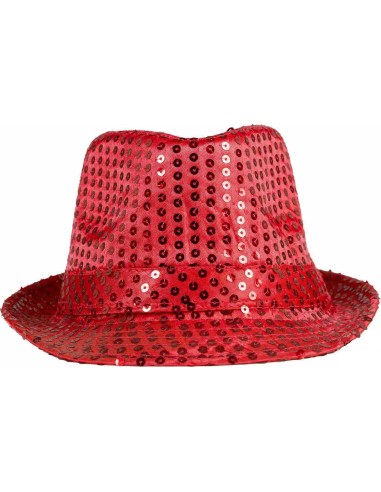 Chapeau borsalino à sequins