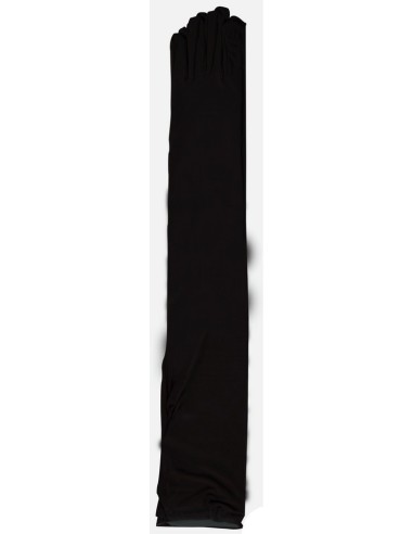 Gants longs noirs