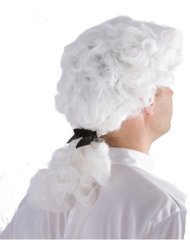 Perruque marquis blanche