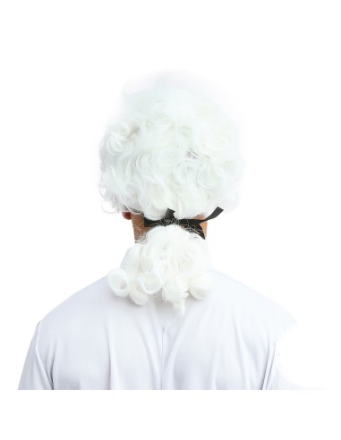 Perruque marquis blanche