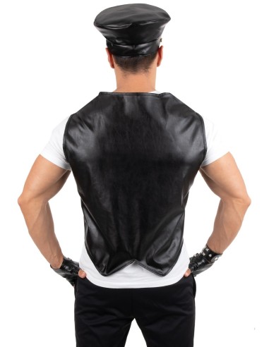 Gilet sans manche biker