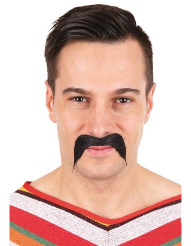 Moustache mexicain noire
