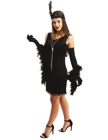 Robe charleston noire