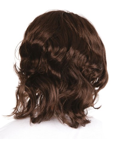 Perruque 70's avec moustache