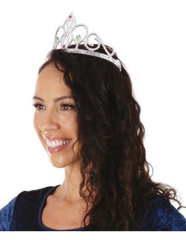 Diadème de princesse argent