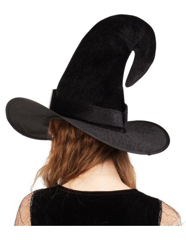 Chapeau de sorcière velours noir