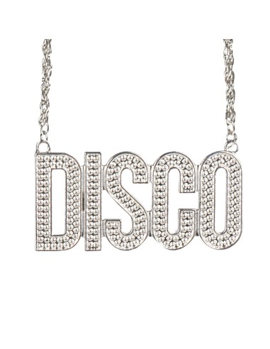 Collier lettres DISCO