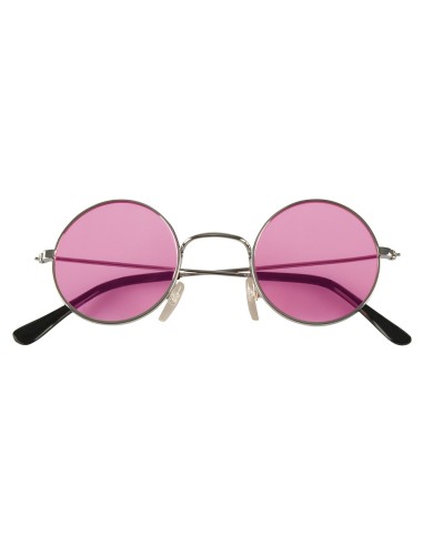 Lunettes hippie rose