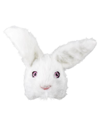 Demi-masque peluche lapin