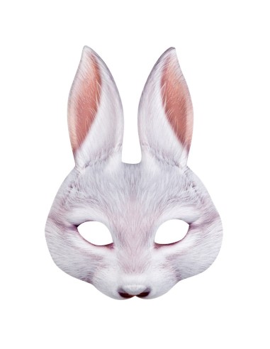 Demi-masque lapin
