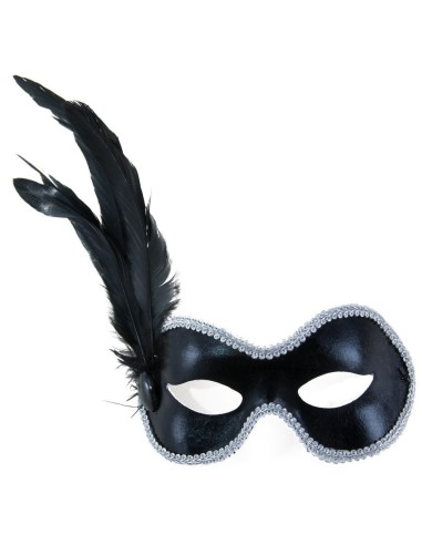 Loup avec plumes