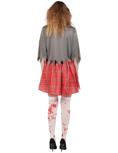 Déguisement étudiante zombie