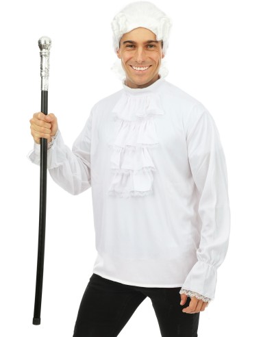 Chemise blanche à jabot pour déguisement à Lille