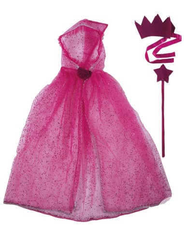 Set accessoires princesse rose enfant