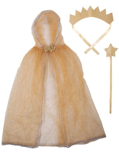 Set accessoires princesse or enfant