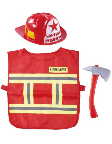 Set accessoires pompier enfant