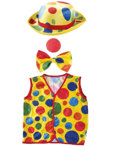 Set accessoires clown enfant
